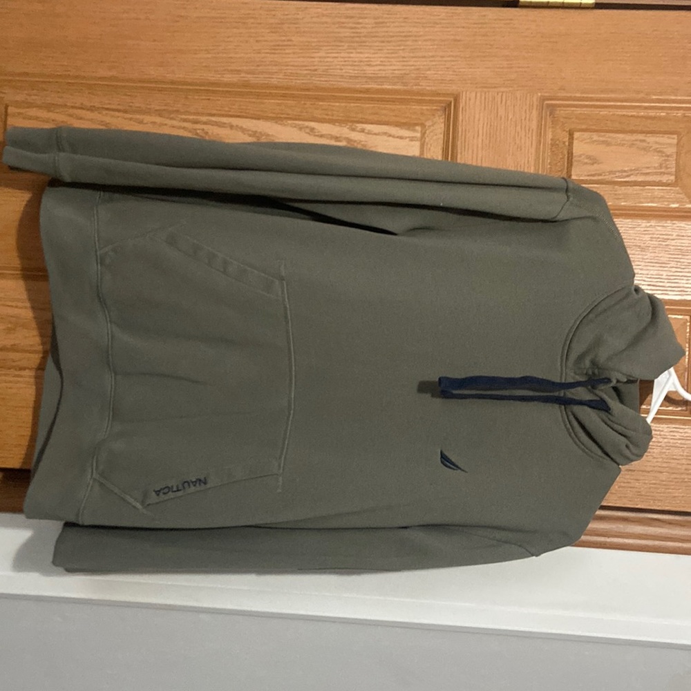 Forrest green nautica hoodie